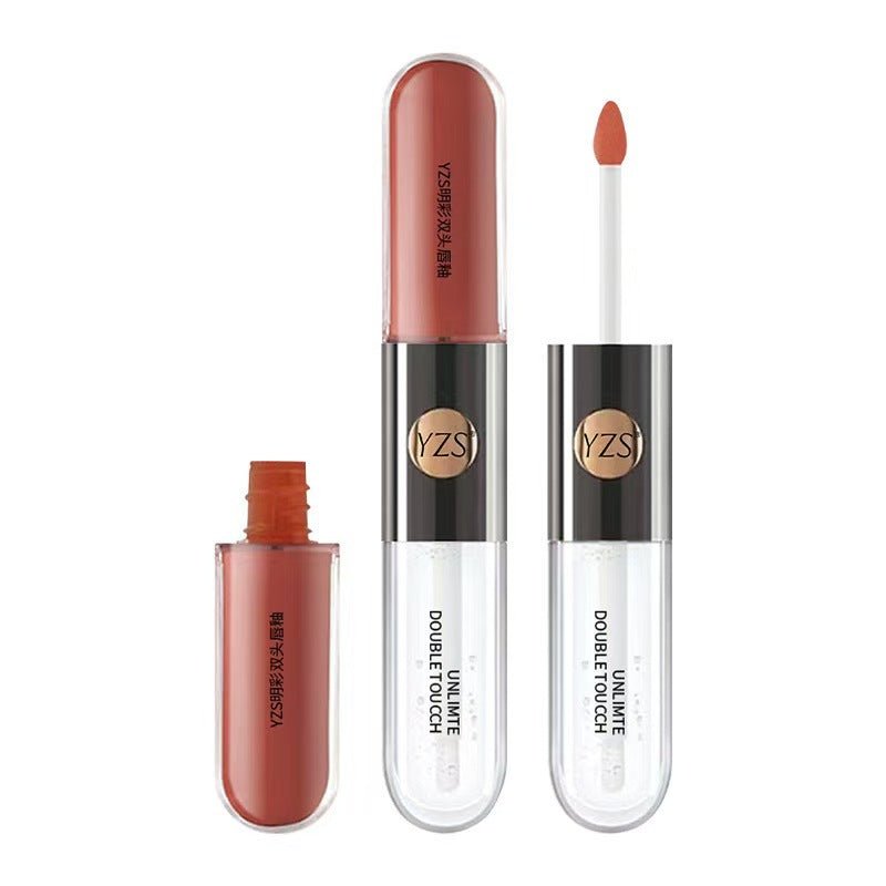 Double Head Lip Gloss Mirror Finish - BrandedPieces' shop