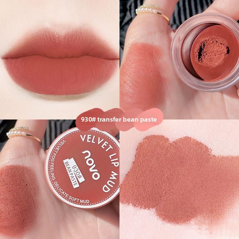 Novo Jelly Jar Lip Mud Velvet Matte Lip Gloss - BrandedPieces' shop