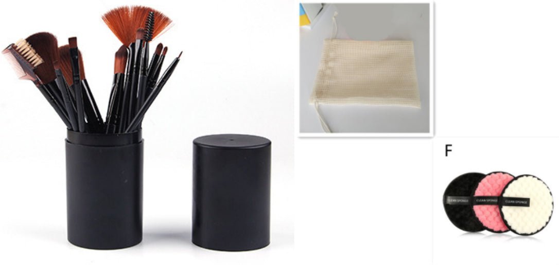 12pcs Makeup Brush Set Blush Eyeshadow Eyelash Highlighter Makeup Brush - BrandedPieces' shop