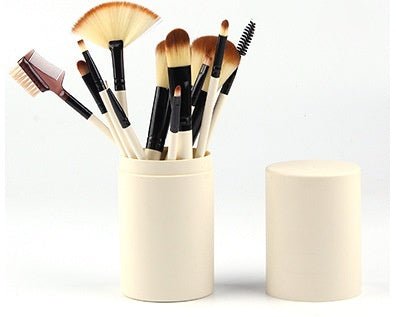 12pcs Makeup Brush Set Blush Eyeshadow Eyelash Highlighter Makeup Brush - BrandedPieces' shop