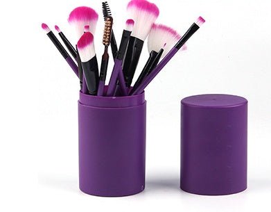 12pcs Makeup Brush Set Blush Eyeshadow Eyelash Highlighter Makeup Brush - BrandedPieces' shop