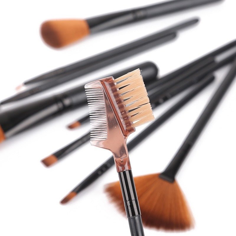 12pcs Makeup Brush Set Blush Eyeshadow Eyelash Highlighter Makeup Brush - BrandedPieces' shop