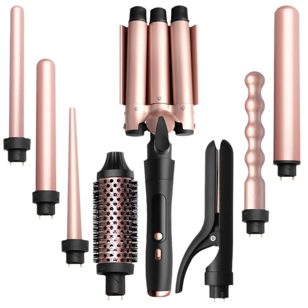 Multi Barrel Curling Iron with LCD Display