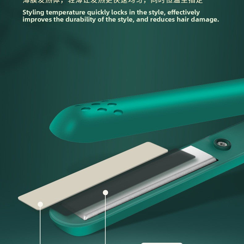 Wireless Dual Use Hair Straightener Curling Iron