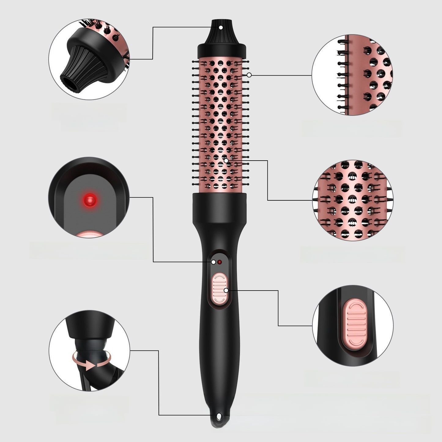 Professional Hair Styling Iron Straightener Curler