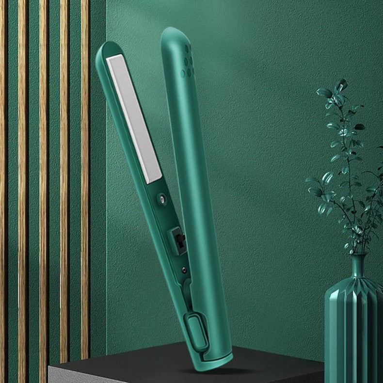 Wireless Dual Use Hair Straightener Curling Iron