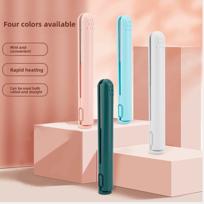 Wireless Dual Use Hair Straightener Curling Iron