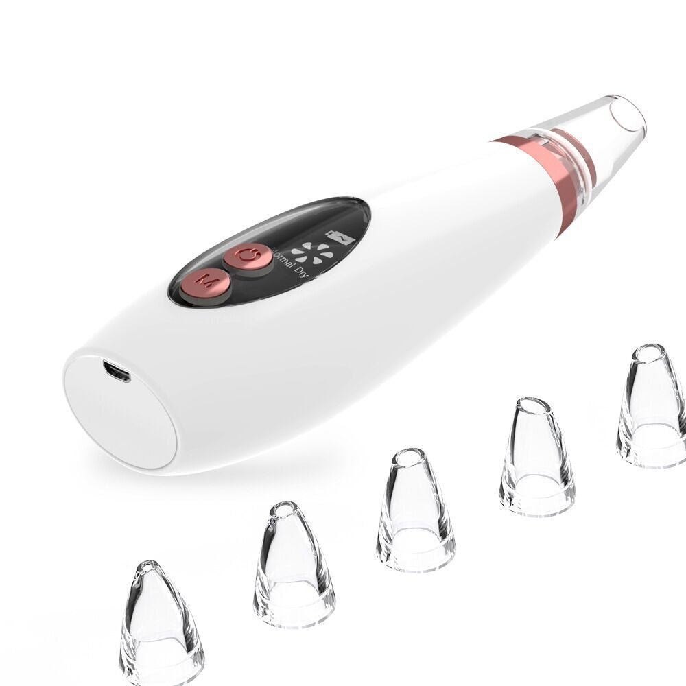 Blackhead Pore Vacuum Cleaner Nose Cleanser Blackheads Remover Blackhead Acne Removal Button Face Suction Beauty Skin Care Tool - BrandedPieces' shop