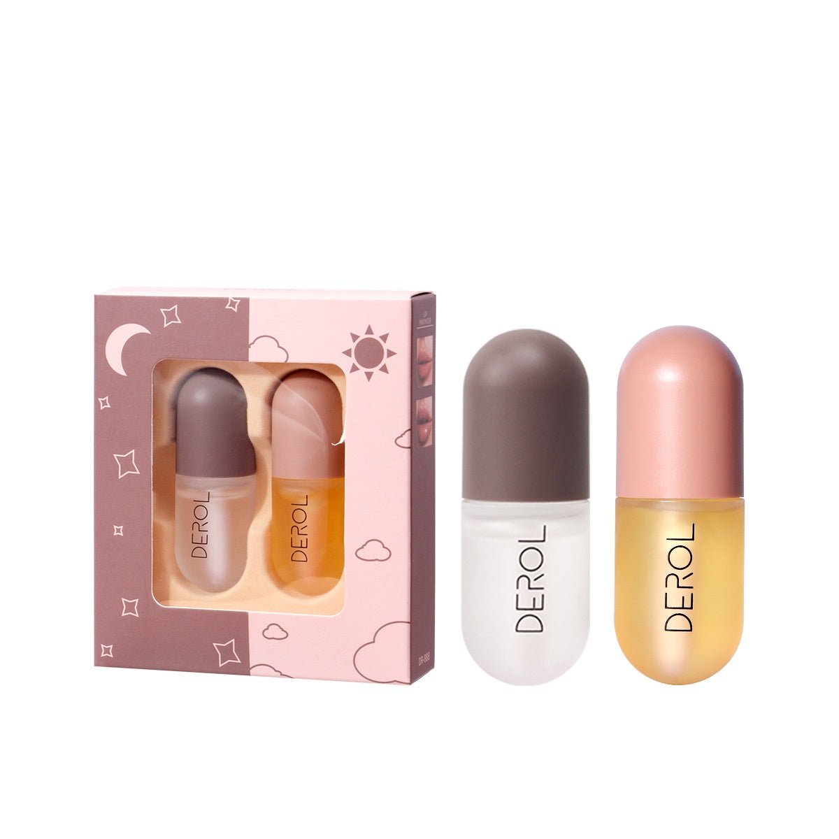 Day Night Instant Volume Lip Plumper Oil Clear Lasting Nourishing Repairing Reduce Lip Fine Line Care Lip Beauty Cosmetic - BrandedPieces' shop