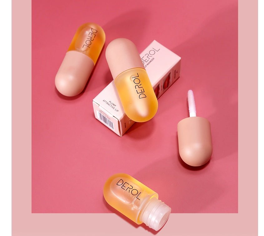 Day Night Instant Volume Lip Plumper Oil Clear Lasting Nourishing Repairing Reduce Lip Fine Line Care Lip Beauty Cosmetic - BrandedPieces' shop