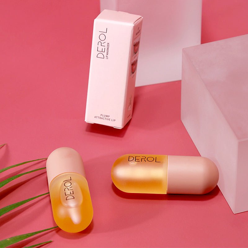 Day Night Instant Volume Lip Plumper Oil Clear Lasting Nourishing Repairing Reduce Lip Fine Line Care Lip Beauty Cosmetic - BrandedPieces' shop