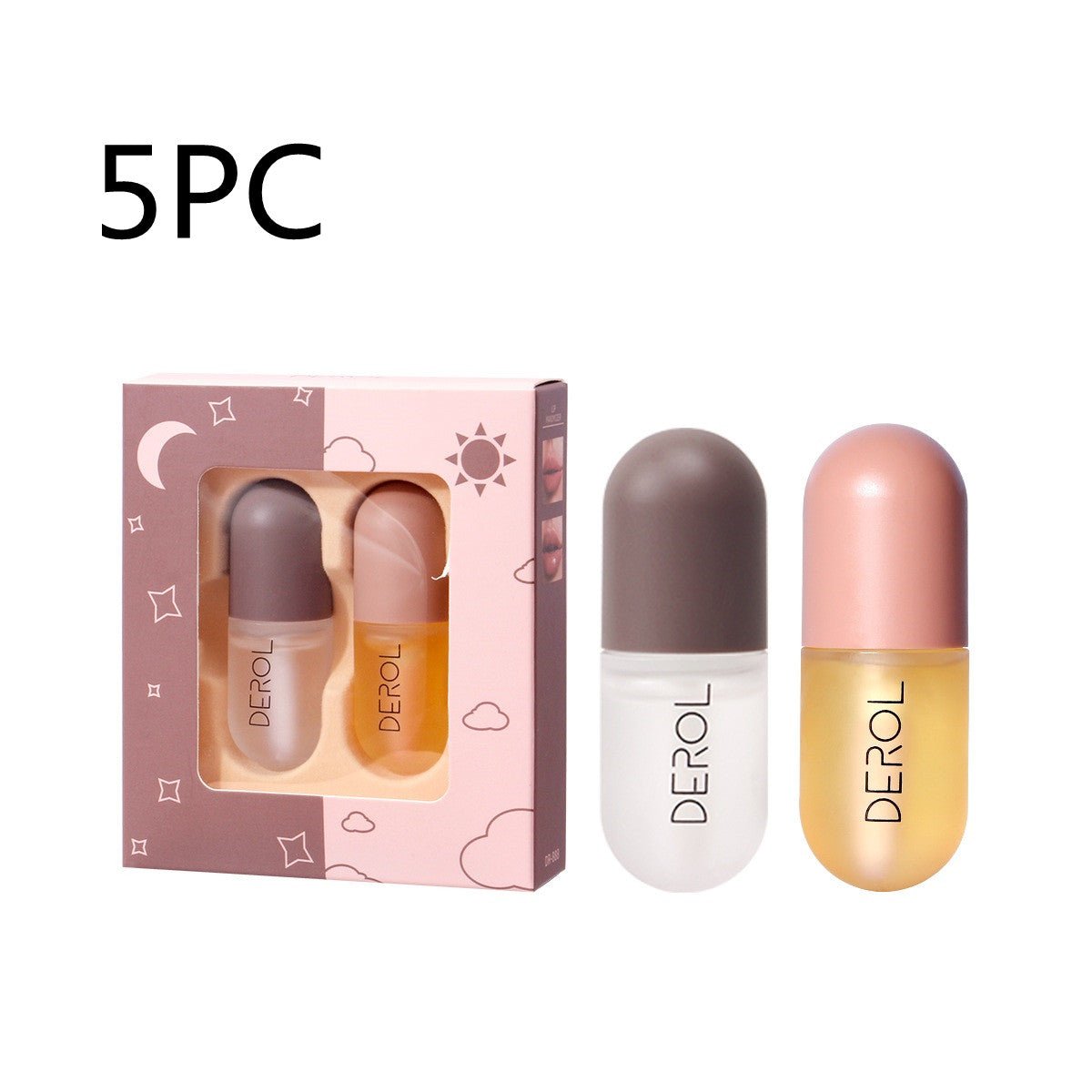 Day Night Instant Volume Lip Plumper Oil Clear Lasting Nourishing Repairing Reduce Lip Fine Line Care Lip Beauty Cosmetic - BrandedPieces' shop