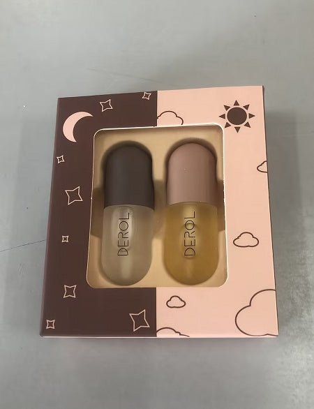 Day Night Instant Volume Lip Plumper Oil Clear Lasting Nourishing Repairing Reduce Lip Fine Line Care Lip Beauty Cosmetic - BrandedPieces' shop