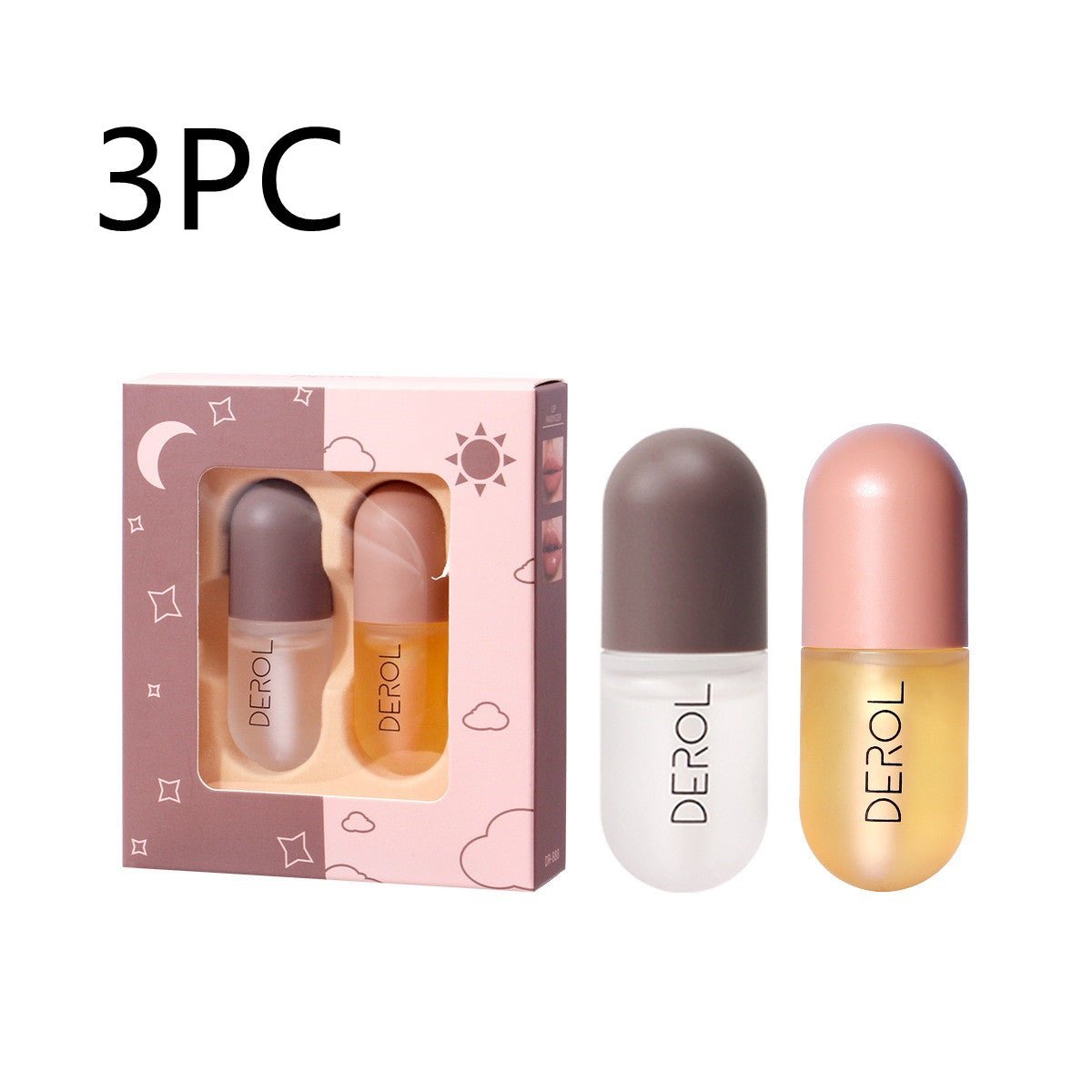 Day Night Instant Volume Lip Plumper Oil Clear Lasting Nourishing Repairing Reduce Lip Fine Line Care Lip Beauty Cosmetic - BrandedPieces' shop