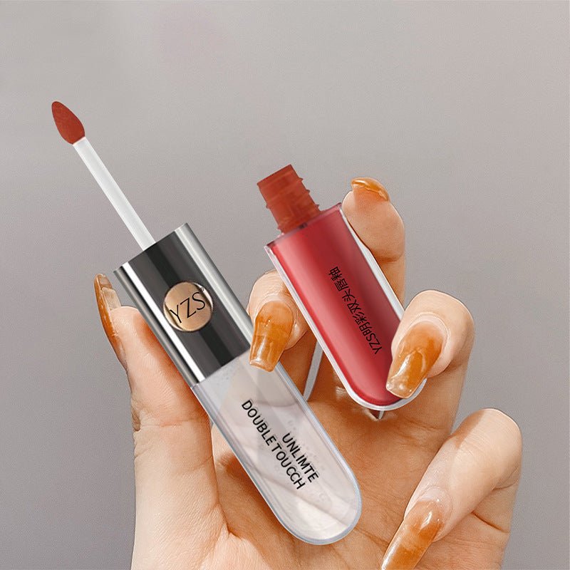 Double Head Lip Gloss Mirror Finish - BrandedPieces' shop
