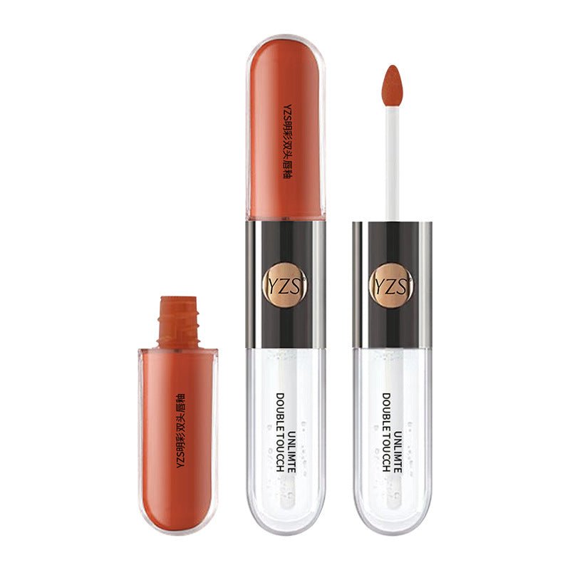 Double Head Lip Gloss Mirror Finish - BrandedPieces' shop