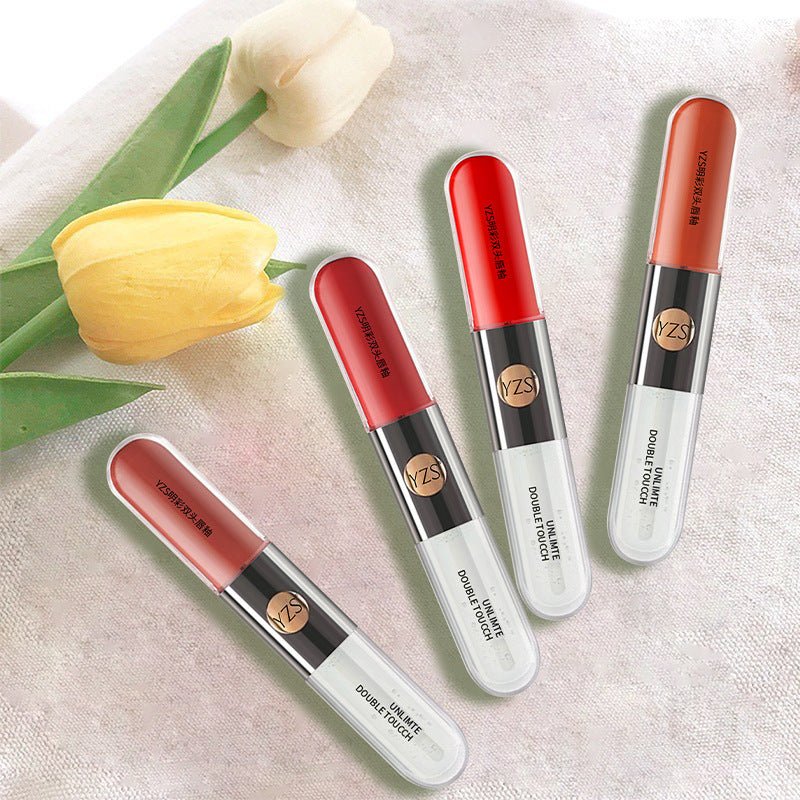 Double Head Lip Gloss Mirror Finish - BrandedPieces' shop