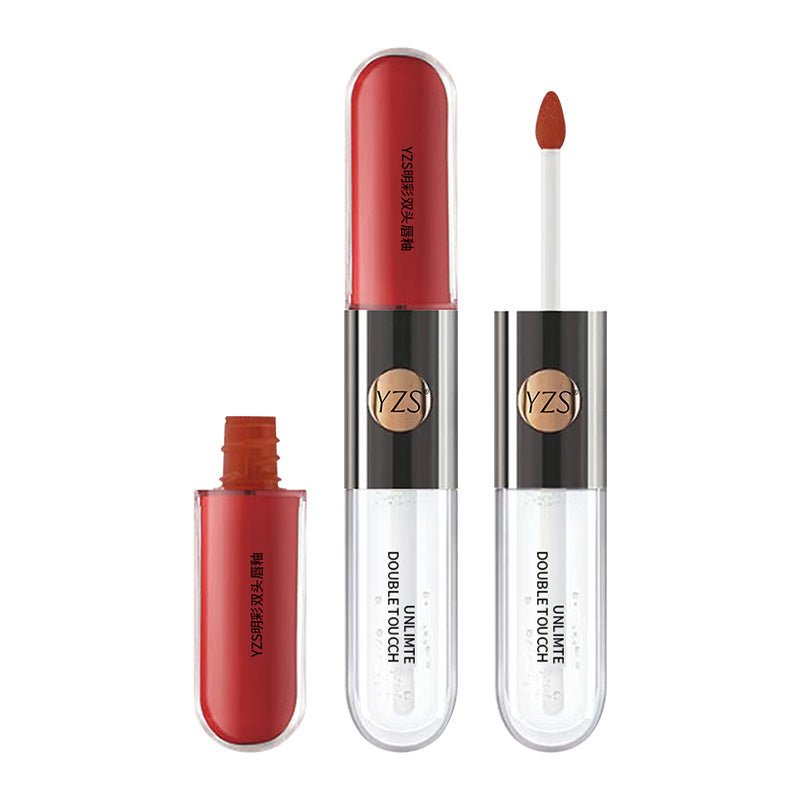 Double Head Lip Gloss Mirror Finish - BrandedPieces' shop