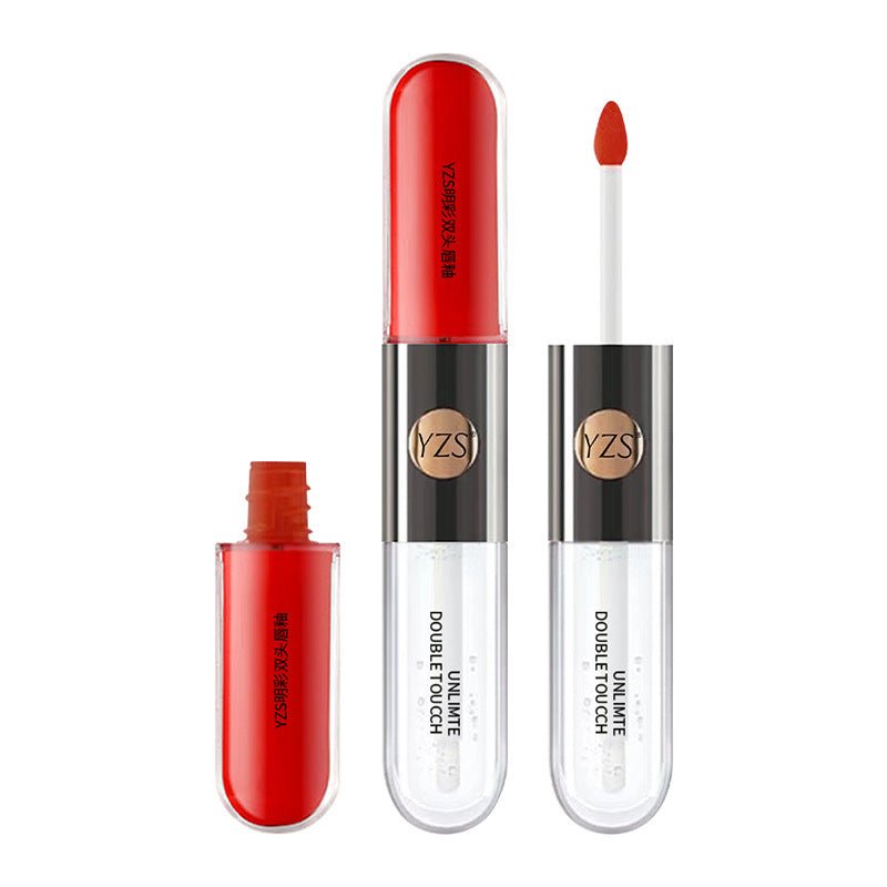 Double Head Lip Gloss Mirror Finish - BrandedPieces' shop