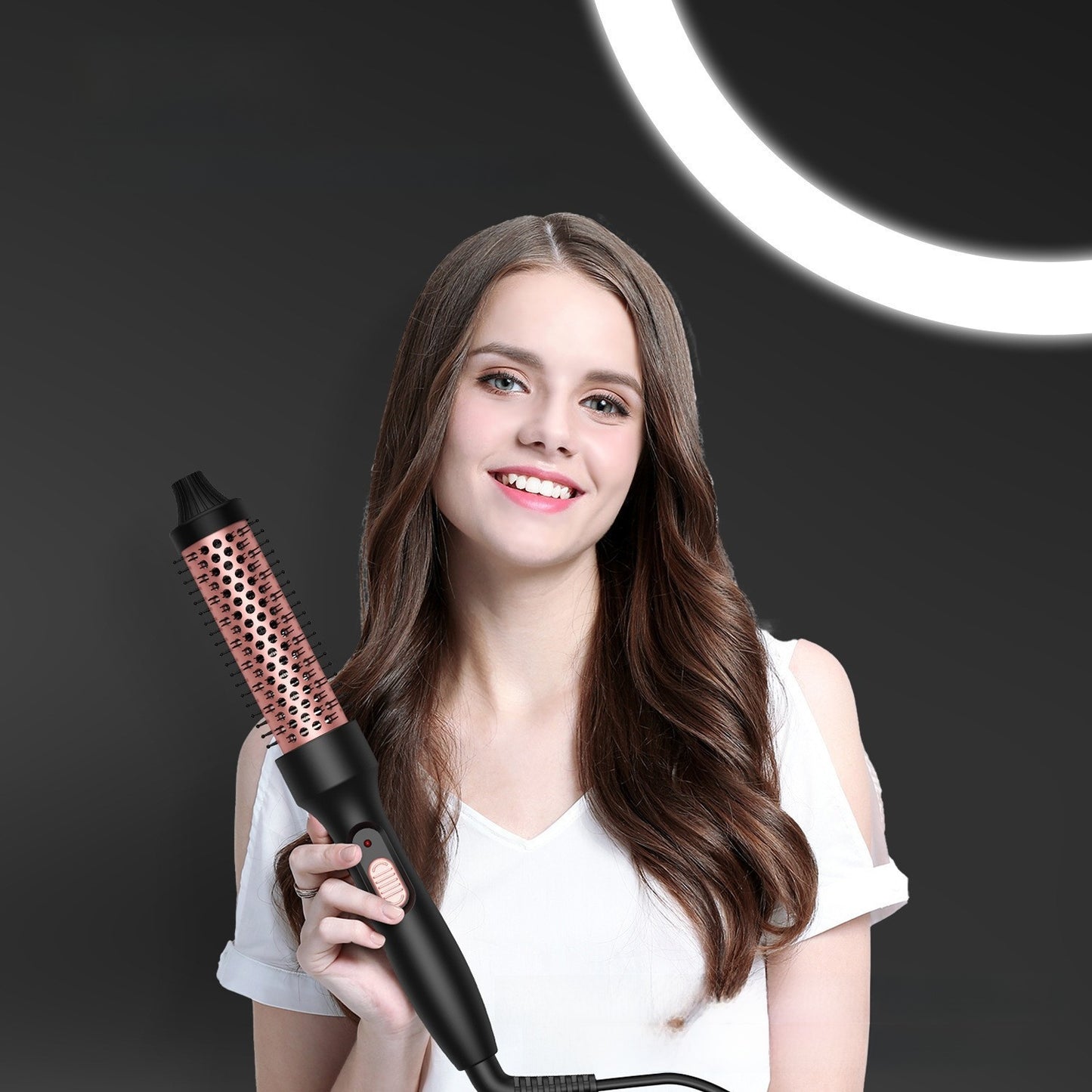 Professional Hair Styling Iron Straightener Curler