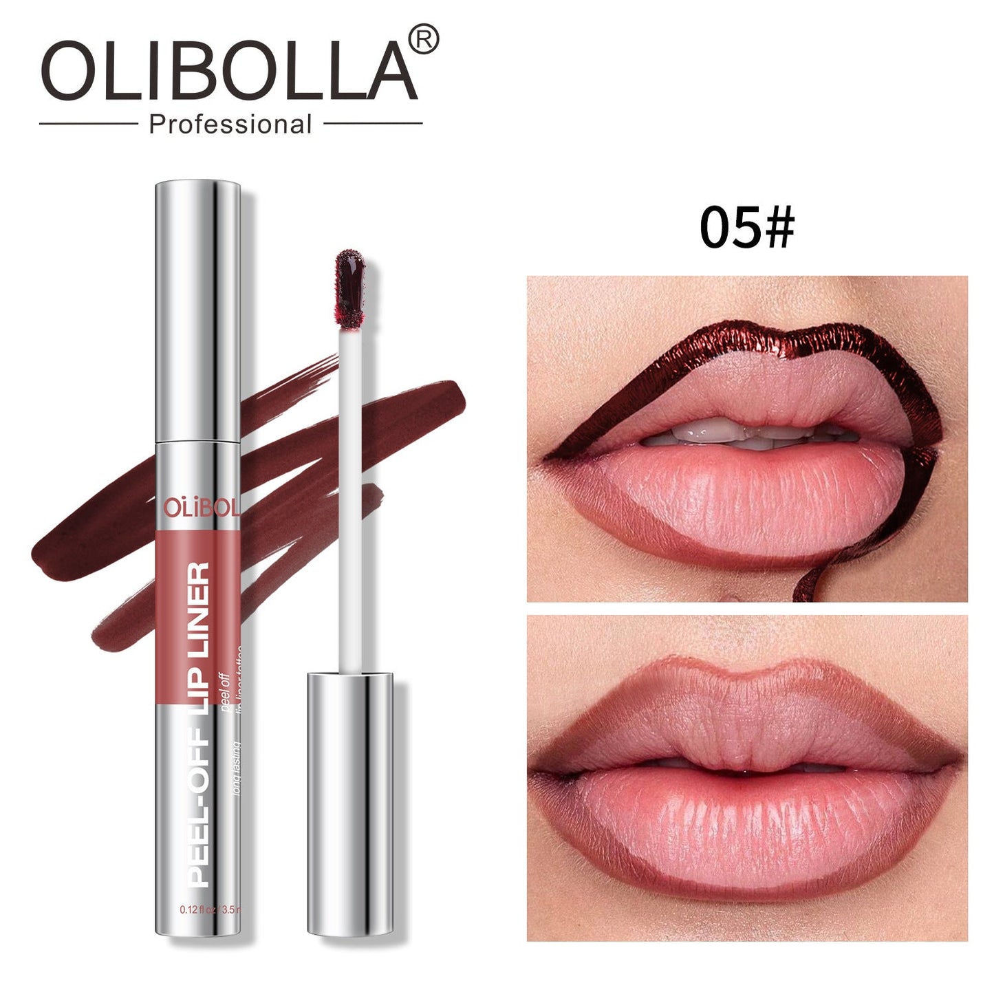 Matte Peel - Off Lip Gloss and Liner Set - BrandedPieces' shop
