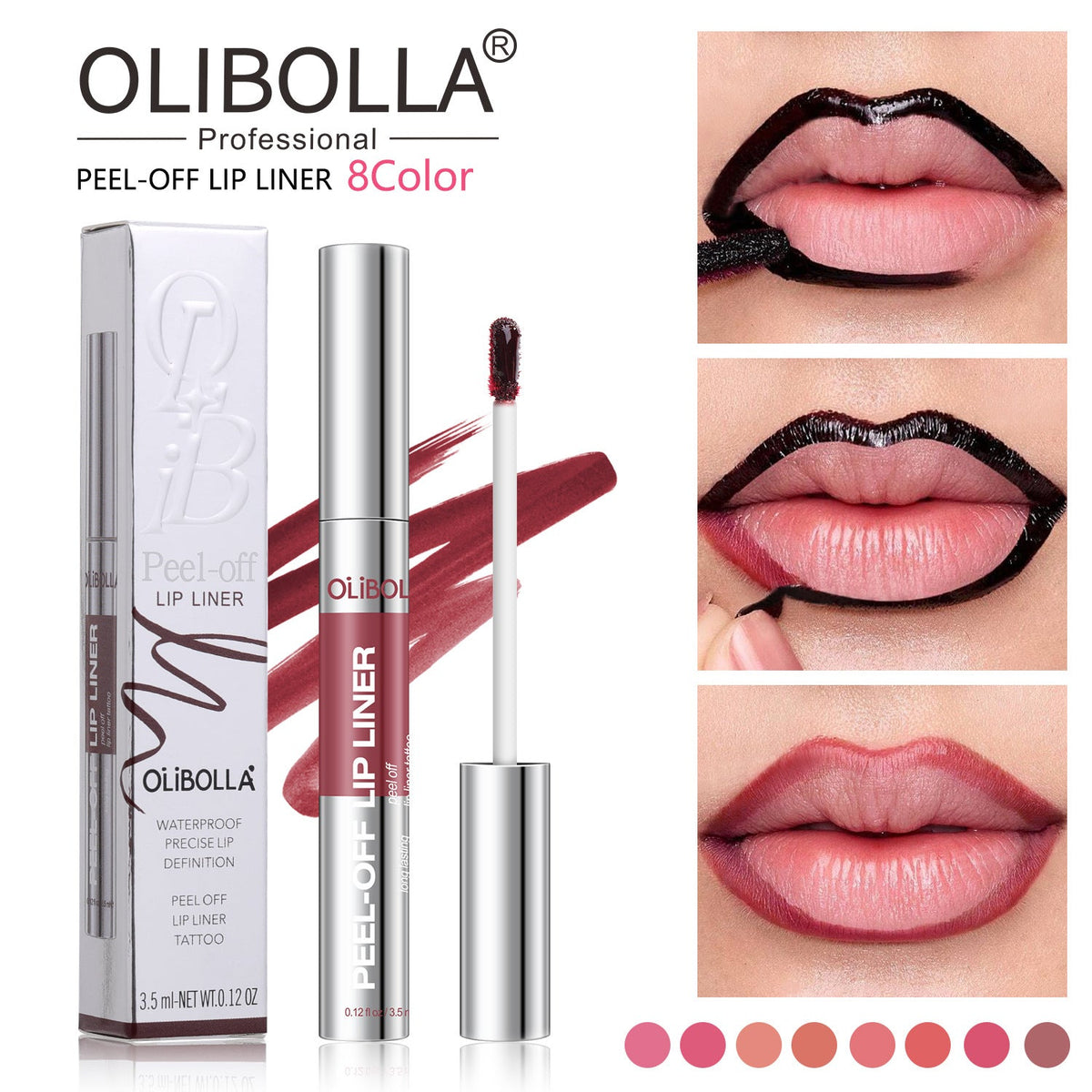 Matte Peel - Off Lip Gloss and Liner Set - BrandedPieces' shop