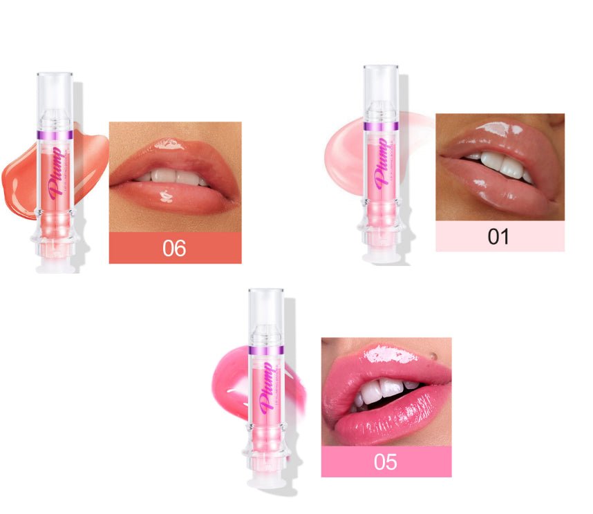 New Tube Lip Rich Lip Color Slightly Spicy Lip Honey Lip Glass Mirror Face Lip Mirror Liquid Lipstick - BrandedPieces' shop