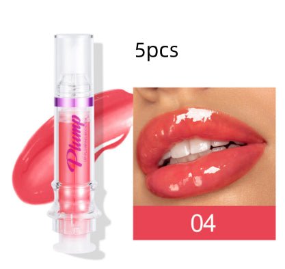 New Tube Lip Rich Lip Color Slightly Spicy Lip Honey Lip Glass Mirror Face Lip Mirror Liquid Lipstick - BrandedPieces' shop