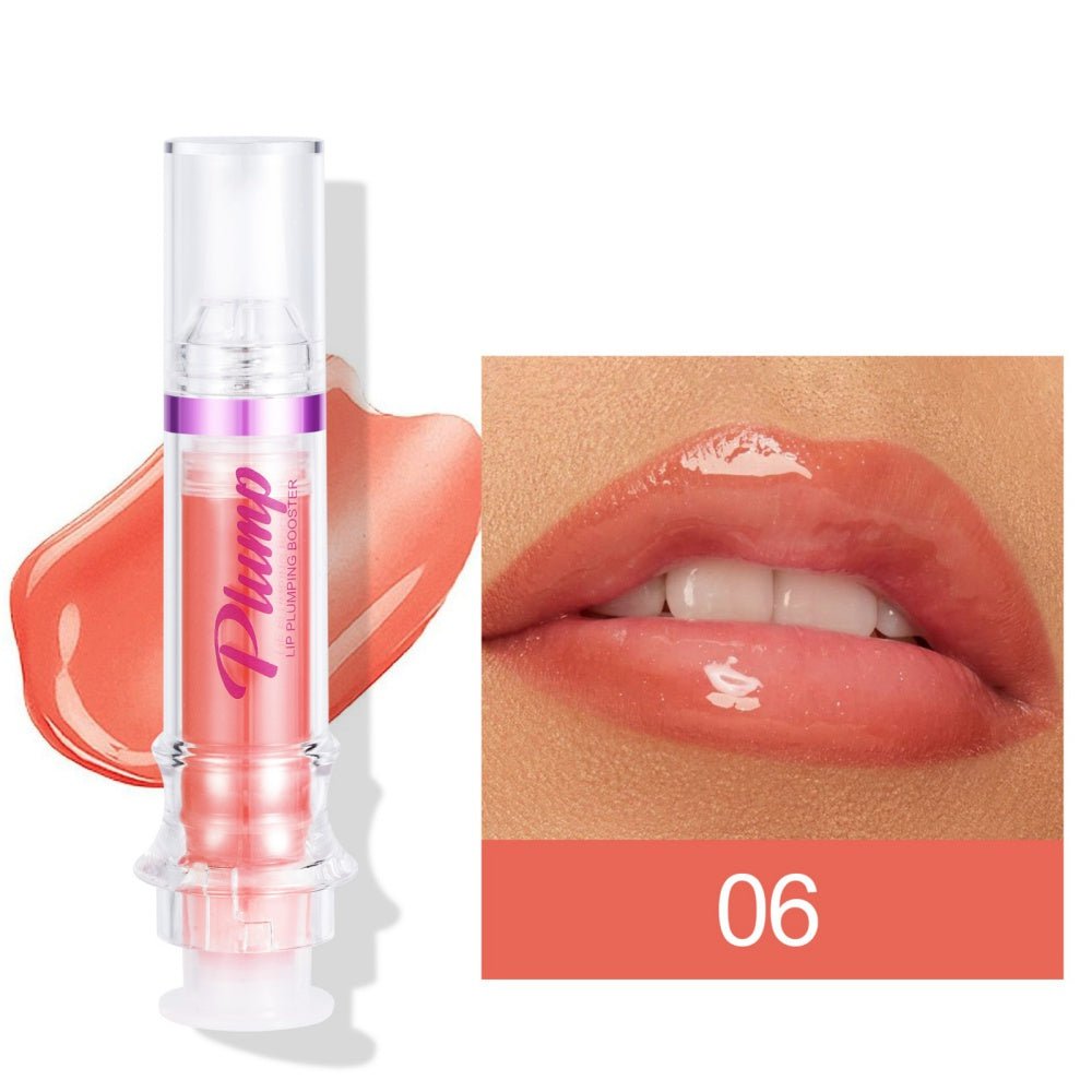 New Tube Lip Rich Lip Color Slightly Spicy Lip Honey Lip Glass Mirror Face Lip Mirror Liquid Lipstick - BrandedPieces' shop