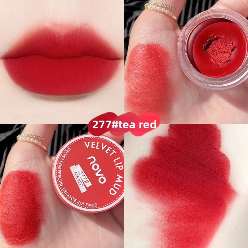 Novo Jelly Jar Lip Mud Velvet Matte Lip Gloss - BrandedPieces' shop