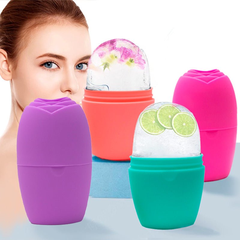 Platinum Silicone Face Ice Roller for Massage and Skincare - BrandedPieces' shop