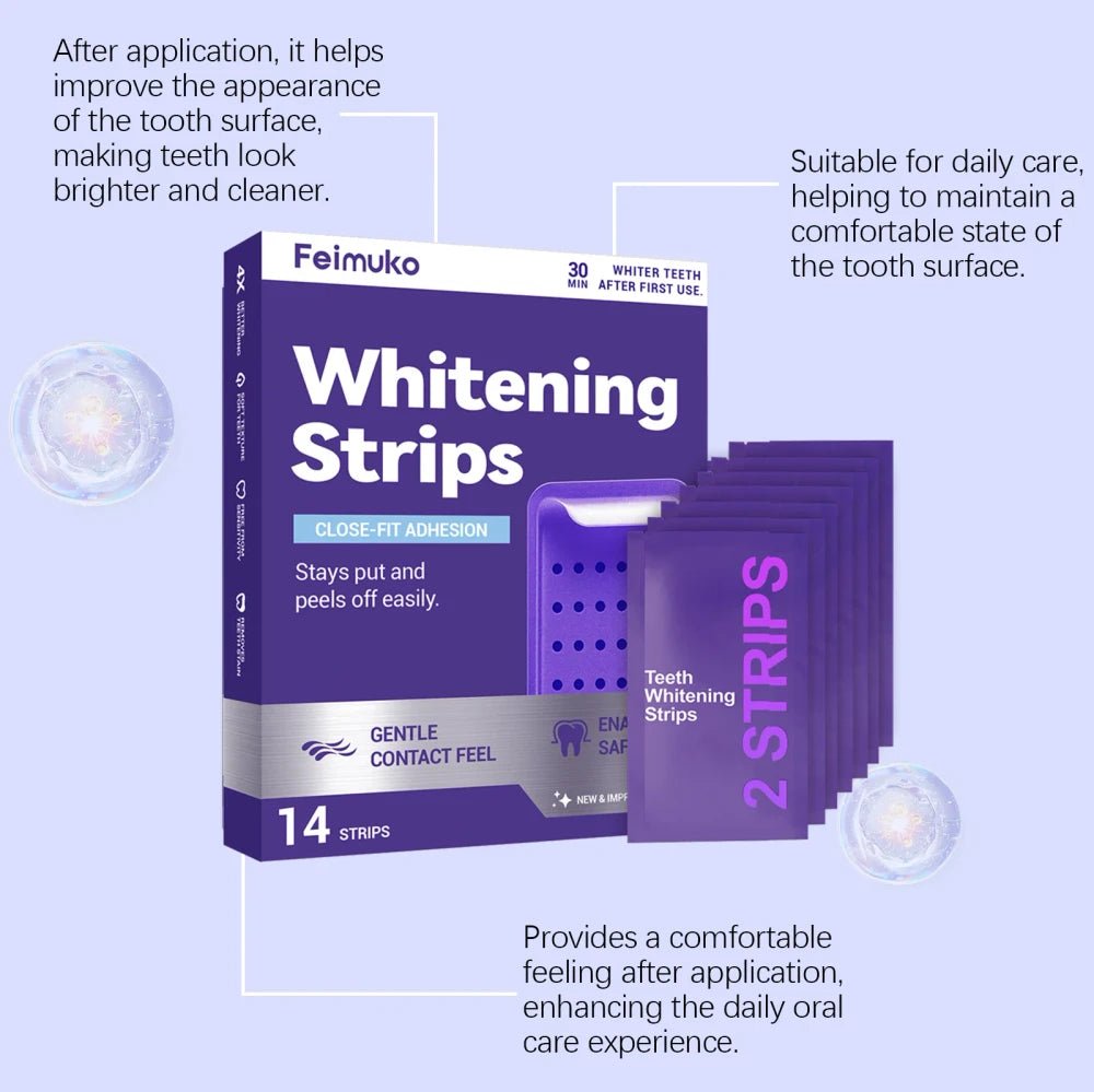 Purple Teeth Whitening Strips Purple Teeth Whitening Strips - BrandedPieces' shop