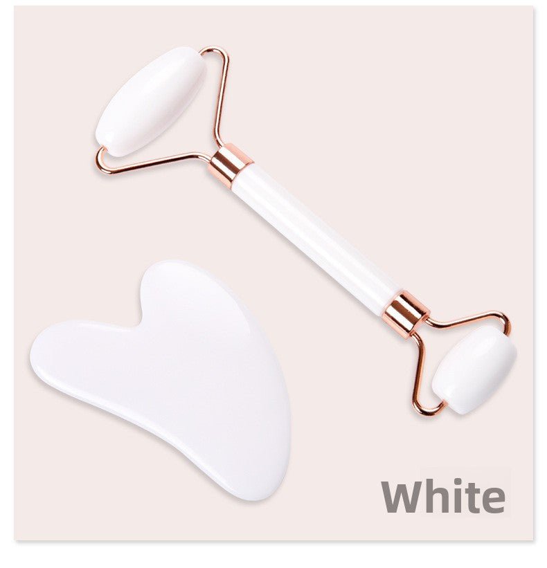 Rose crystal roller facial massage non - jade beauty stick - BrandedPieces' shop