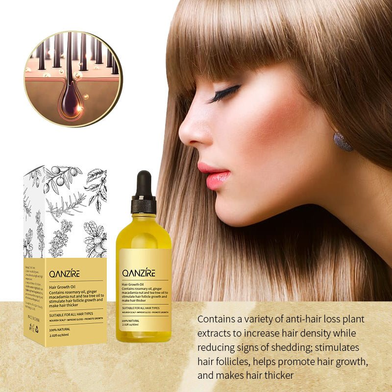 Rosemary Hair Growth Oil for Damaged Hair - BrandedPieces' shop