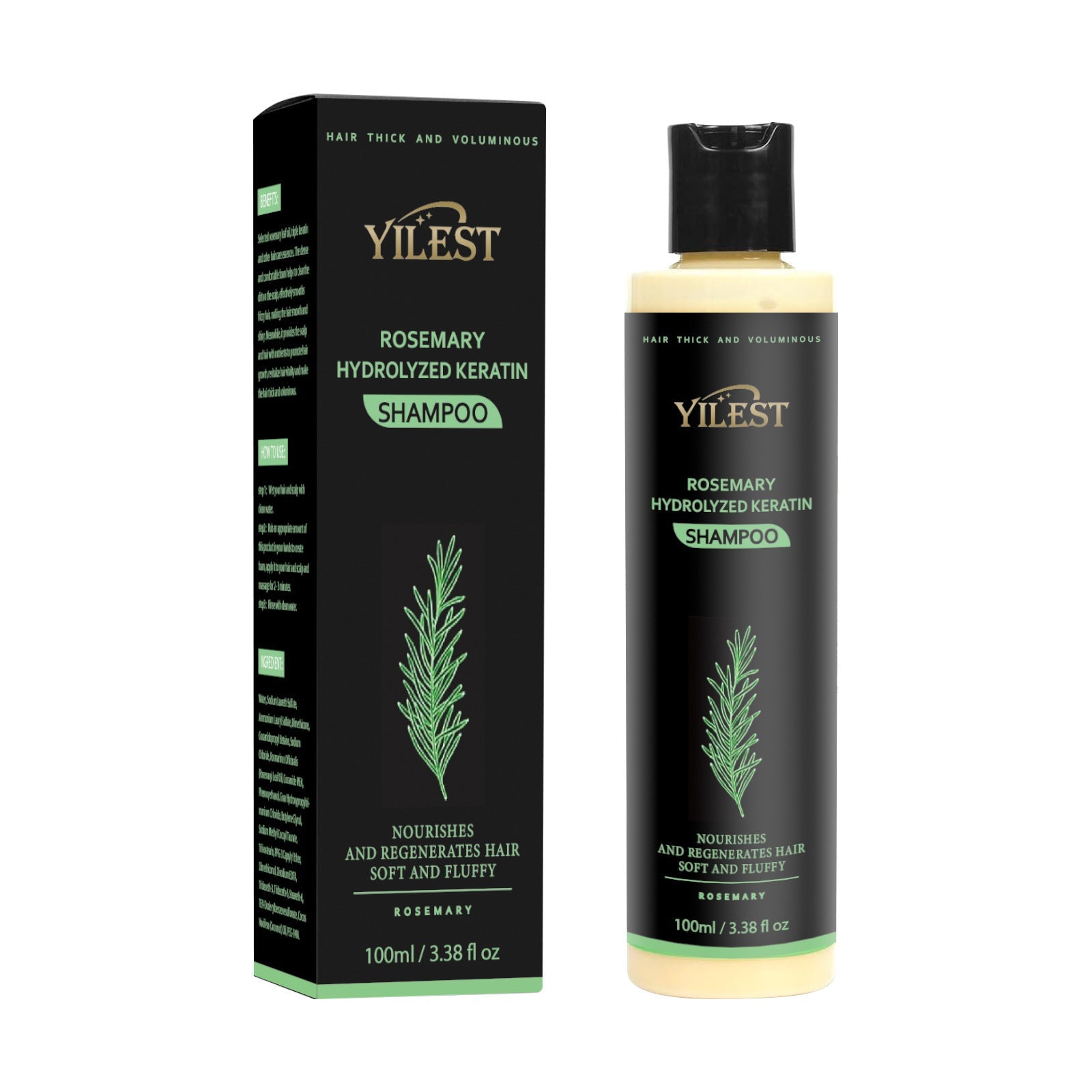 Rosemary Herbal Shampoo for Oil Control and Hair Repair - BrandedPieces' shop