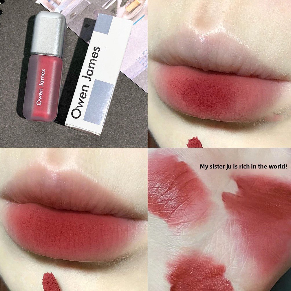 Silver - tube lip gloss with matte velvet finish - BrandedPieces' shop