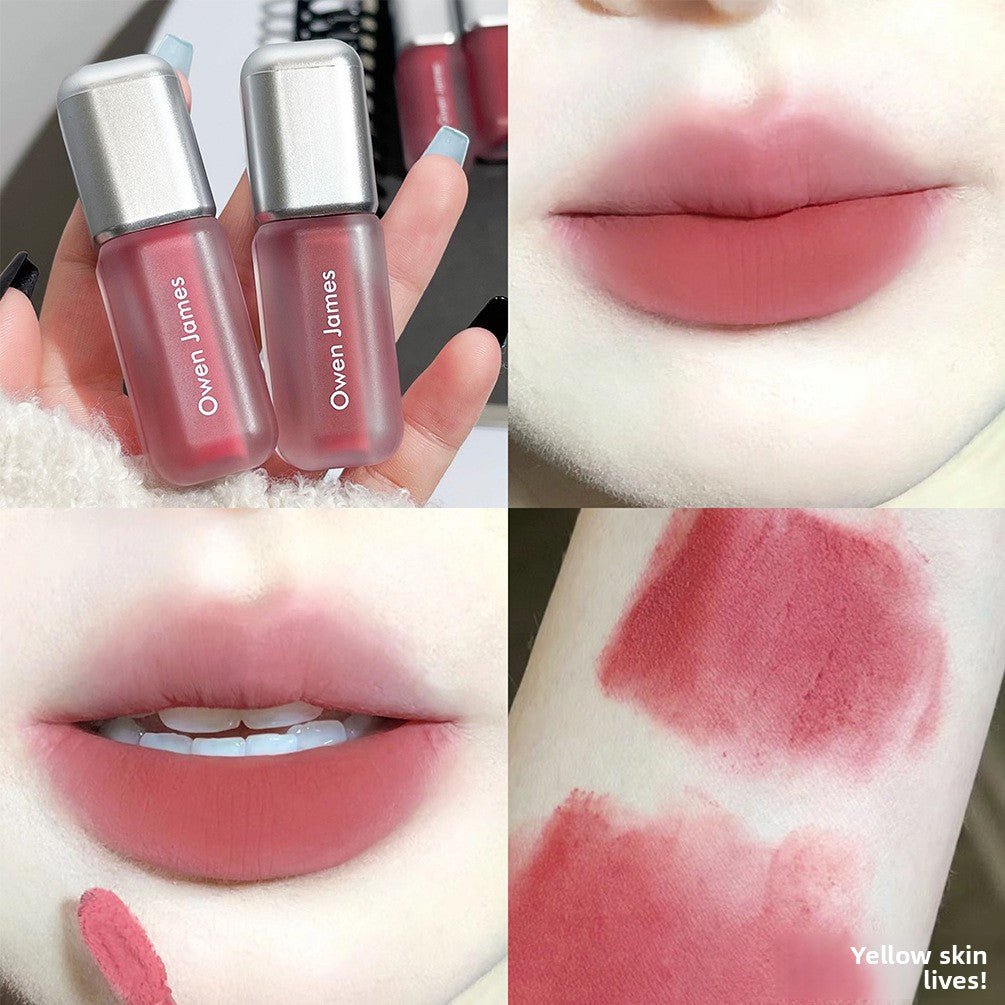 Silver - tube lip gloss with matte velvet finish - BrandedPieces' shop