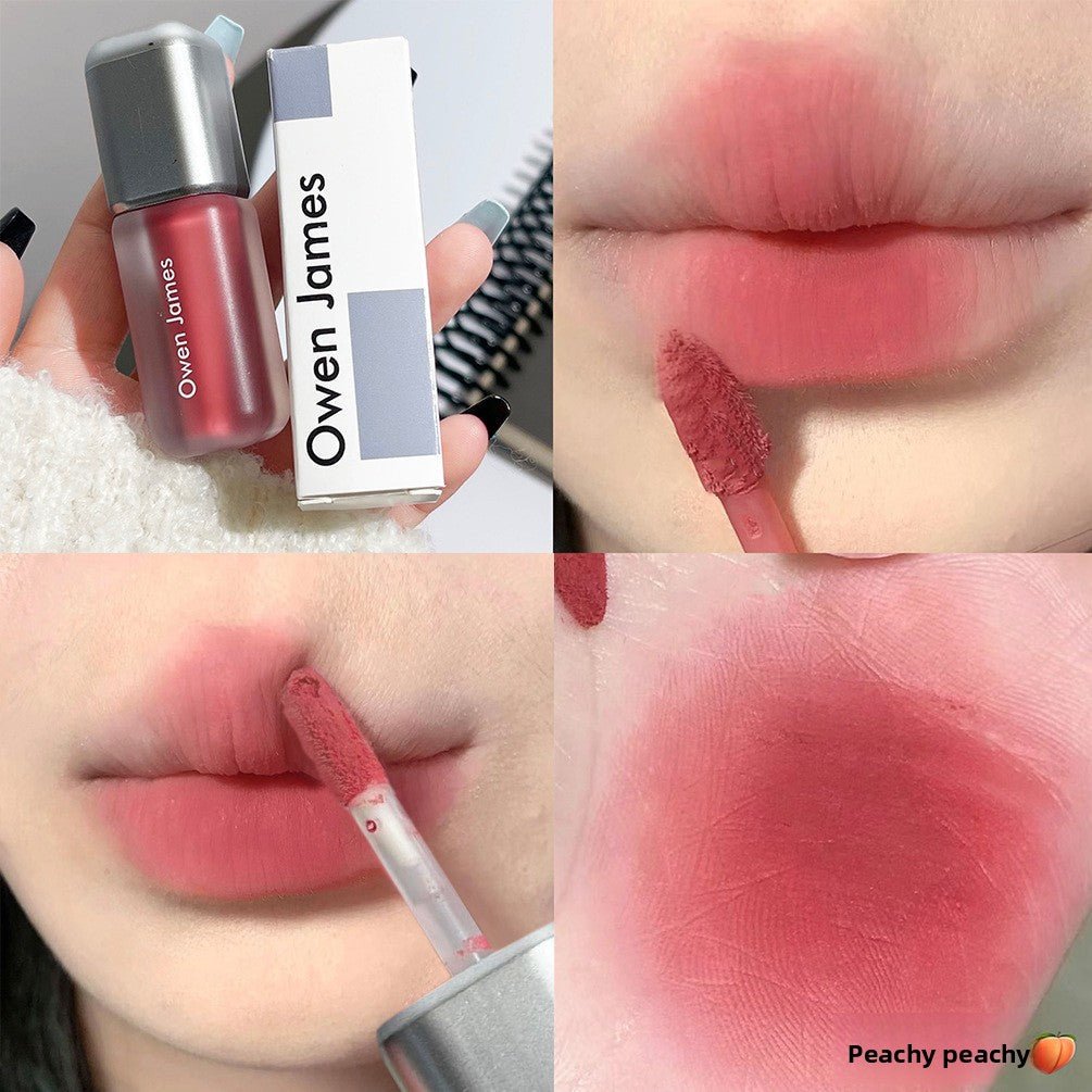 Silver - tube lip gloss with matte velvet finish - BrandedPieces' shop