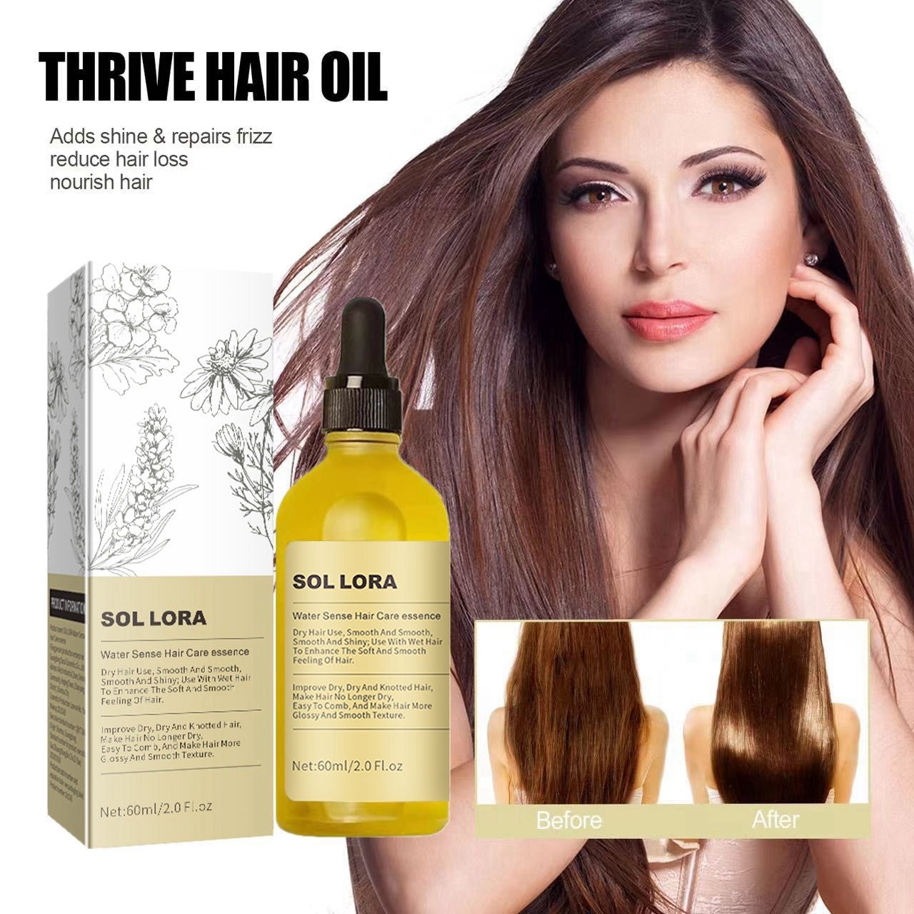 SOL LORA Rosemary dense hair essential oil - BrandedPieces' shop