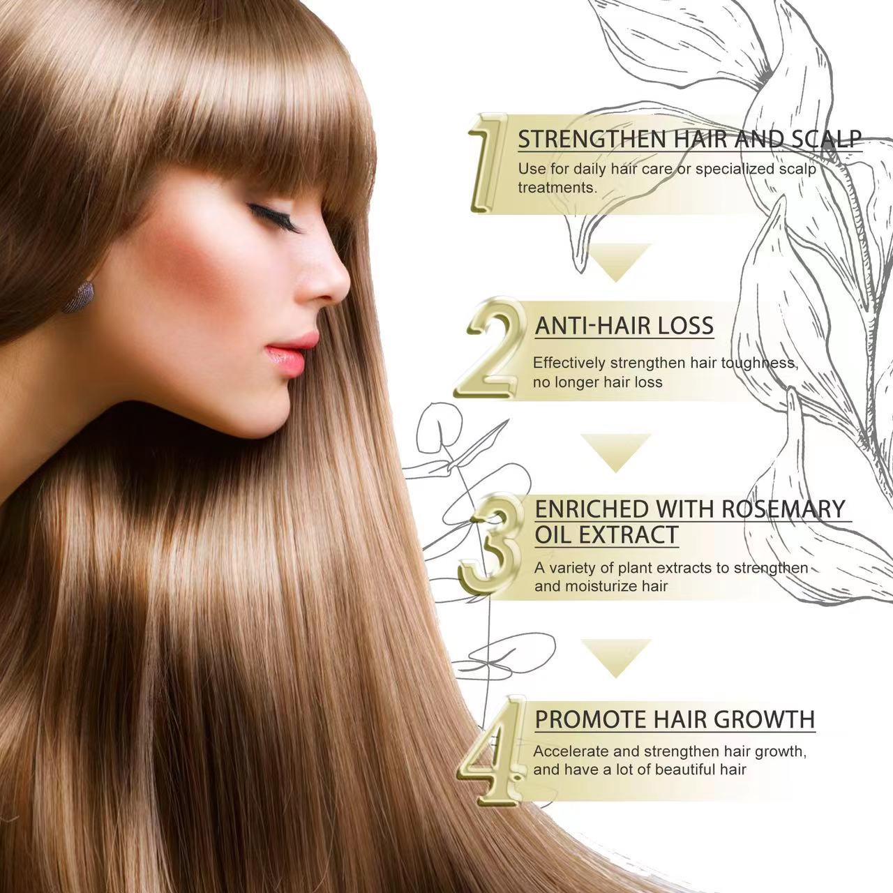 SOL LORA Rosemary dense hair essential oil - BrandedPieces' shop