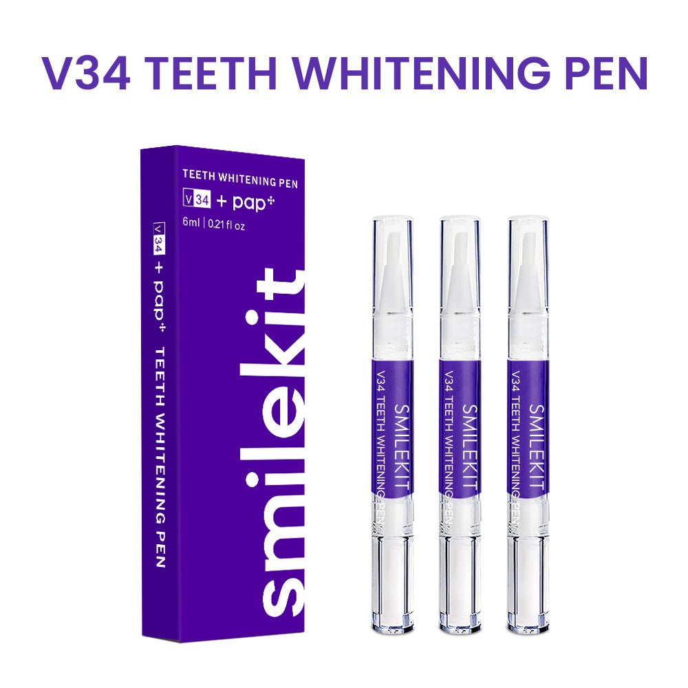 V34 Tooth Whitening Pen with Whitening Gel - BrandedPieces' shop