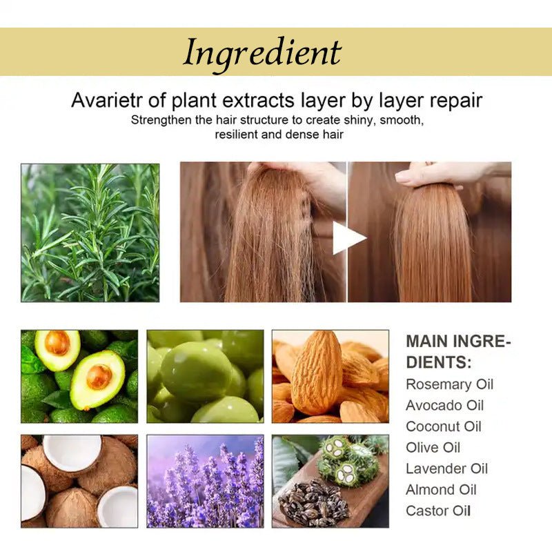 Vegan Rosemary Hair Growth Essential Oil - BrandedPieces' shop